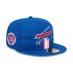Cheap Buffalo Bills 2024 Sideline 59FIFTY Fitted Hat - KTGCaps - Baseball caps for various teams, purchased online at a discount Caps