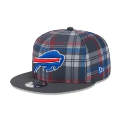 Best Buffalo Bills 2024 Sideline Statement Gray 9FIFTY Snapback Hat - KTGCaps - Baseball caps for various teams, purchased online at a discount Caps