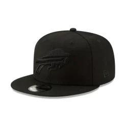 Best Buffalo Bills Basic Black on Black 9FIFTY Snapback Hat - KTGCaps - Baseball caps for various teams, purchased online at a discount Caps