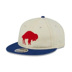 Cheap Buffalo Bills Chrome Denim Retro Crown 9FIFTY Adjustable Hat - KTGCaps - Baseball caps for various teams, purchased online at a discount Caps