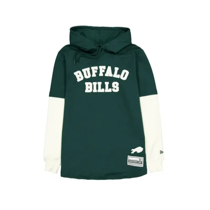 Hot Buffalo Bills Dark Green Logo Select Hooded TShirt - KTGCaps - Baseball caps for various teams, purchased online at a discount Caps