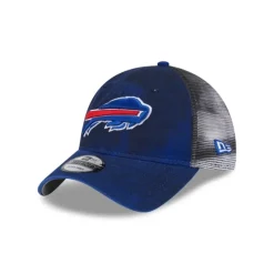 Hot Buffalo Bills Slick 9TWENTY Trucker Hat - KTGCaps - Baseball caps for various teams, purchased online at a discount Caps