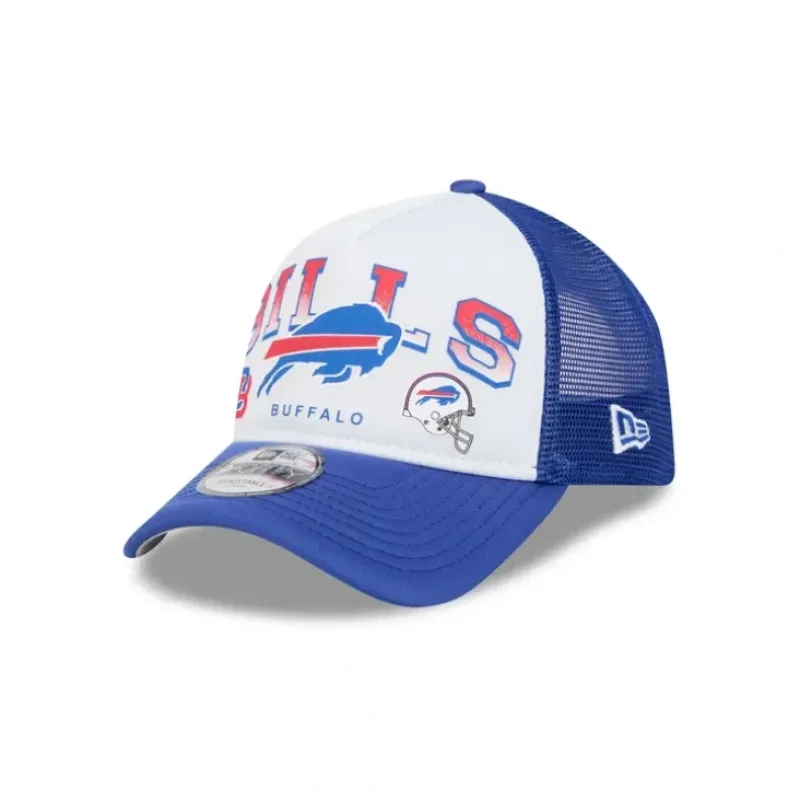 Discount Buffalo Bills Sport Classics 9FORTY AFrame Trucker Hat - KTGCaps - Baseball caps for various teams, purchased online at a discount Caps