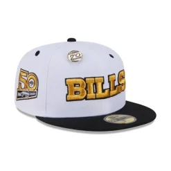 Hot Buffalo Bills 70th Anniversary 59FIFTY Fitted Hat - KTGCaps - Baseball caps for various teams, purchased online at a discount Caps