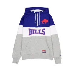 Sale Buffalo Bills Throwback Color Block Hoodie - KTGCaps - Baseball caps for various teams, purchased online at a discount Caps