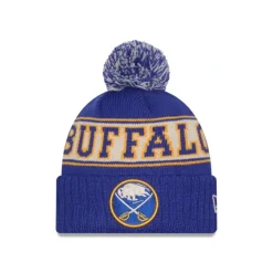 Best Buffalo Sabres Retro Pom Knit Hat - KTGCaps - Baseball caps for various teams, purchased online at a discount Caps