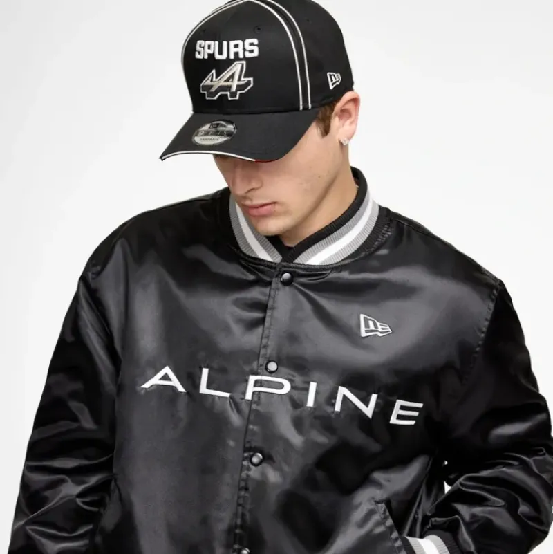 Cheap BWT Alpine F1 Team x San Antonio Spurs Bomber Jacket - KTGCaps - Baseball caps for various teams, purchased online at a discount Caps