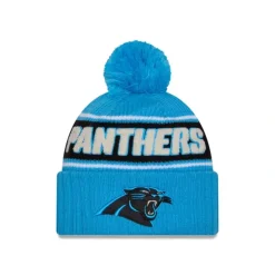 Sale Carolina Panthers 2024 Cold Weather Sport Pom Knit Hat - KTGCaps - Baseball caps for various teams, purchased online at a discount Caps