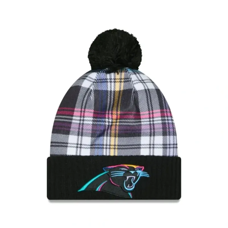 Flash Sale Carolina Panthers 2024 Crucial Catch Sport Pom Knit Hat - KTGCaps - Baseball caps for various teams, purchased online at a discount Caps