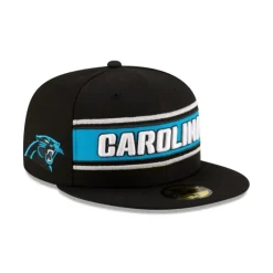 Fashion Carolina Panthers 2024 Sideline Black 59FIFTY Fitted Hat - KTGCaps - Baseball caps for various teams, purchased online at a discount Caps