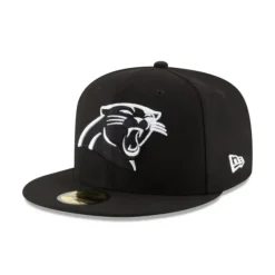 Cheap Carolina Panthers Black amp White 59FIFTY Fitted Hat - KTGCaps - Baseball caps for various teams, purchased online at a discount Caps