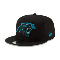 Hot Carolina Panthers Black 9FIFTY Snapback Hat - KTGCaps - Baseball caps for various teams, purchased online at a discount Caps