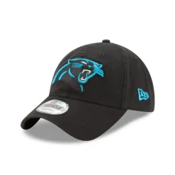Fashion Carolina Panthers Core Classic 9TWENTY Adjustable Hat - KTGCaps - Baseball caps for various teams, purchased online at a discount Caps