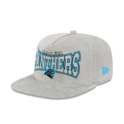 Fashion Carolina Panthers Gray Cord Golfer Hat - KTGCaps - Baseball caps for various teams, purchased online at a discount Caps