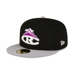 Cheap Casper Rockies Black 59FIFTY Fitted Hat - KTGCaps - Baseball caps for various teams, purchased online at a discount Caps