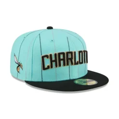Best Charlotte Hornets 2024 City Edition 59FIFTY Fitted Hat - KTGCaps - Baseball caps for various teams, purchased online at a discount Caps