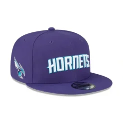 Best Charlotte Hornets 2024 Statement Edition 9FIFTY Snapback Hat - KTGCaps - Baseball caps for various teams, purchased online at a discount Caps