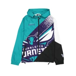 Fashion Charlotte Hornets Sport Classics Color Block Windbreaker - KTGCaps - Baseball caps for various teams, purchased online at a discount Caps