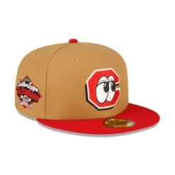 Cheap Chattanooga Lookouts Wheat 59FIFTY Fitted Hat - KTGCaps - Baseball caps for various teams, purchased online at a discount Caps