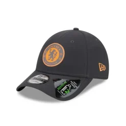 Fashion Chelsea FC Graphite 9FORTY Adjustable Hat - KTGCaps - Baseball caps for various teams, purchased online at a discount Caps