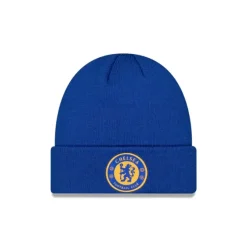 Fashion Chelsea FC Lion Crest Seasonal Blue Cuff Knit Hat - KTGCaps - Baseball caps for various teams, purchased online at a discount Caps
