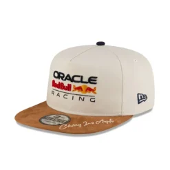 New Cherry LA x Oracle Red Bull Racing Ivory Golfer Hat - KTGCaps - Baseball caps for various teams, purchased online at a discount Caps