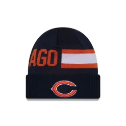 Best Chicago Bears 2024 Cold Weather Tech Knit Beanie - KTGCaps - Baseball caps for various teams, purchased online at a discount Caps