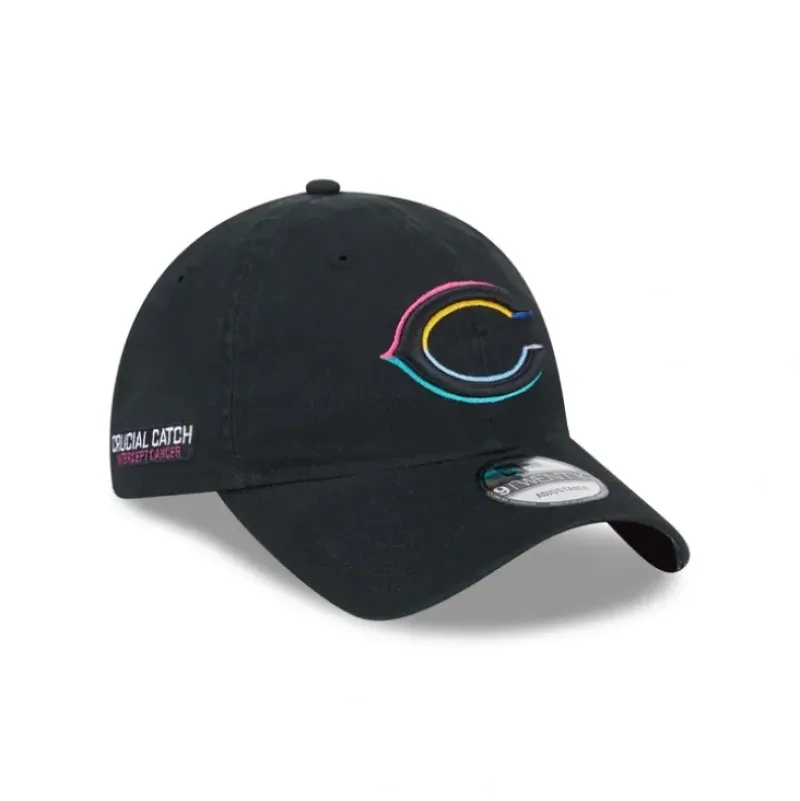 Fashion Chicago Bears 2024 Crucial Catch 9TWENTY Adjustable Hat - KTGCaps - Baseball caps for various teams, purchased online at a discount Caps