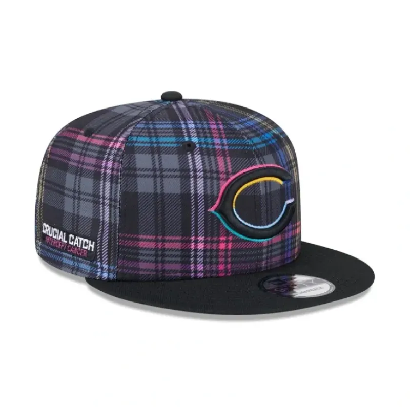 Cheap Chicago Bears 2024 Crucial Catch 9FIFTY Snapback Hat - KTGCaps - Baseball caps for various teams, purchased online at a discount Caps