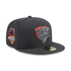 Discount Chicago Bears 2024 Draft Gray 59FIFTY Fitted Hat - KTGCaps - Baseball caps for various teams, purchased online at a discount Caps
