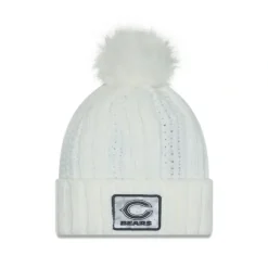 Clearance Chicago Bears 2024 Salute to Service Womens Pom Knit Hat - KTGCaps - Baseball caps for various teams, purchased online at a discount Caps