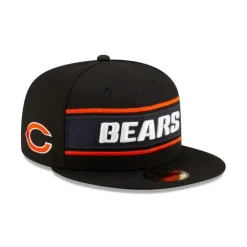 Cheap Chicago Bears 2024 Sideline Black 59FIFTY Fitted Hat - KTGCaps - Baseball caps for various teams, purchased online at a discount Caps