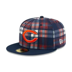 Discount Chicago Bears 2024 Sideline Statement 59FIFTY Fitted Hat - KTGCaps - Baseball caps for various teams, purchased online at a discount Caps