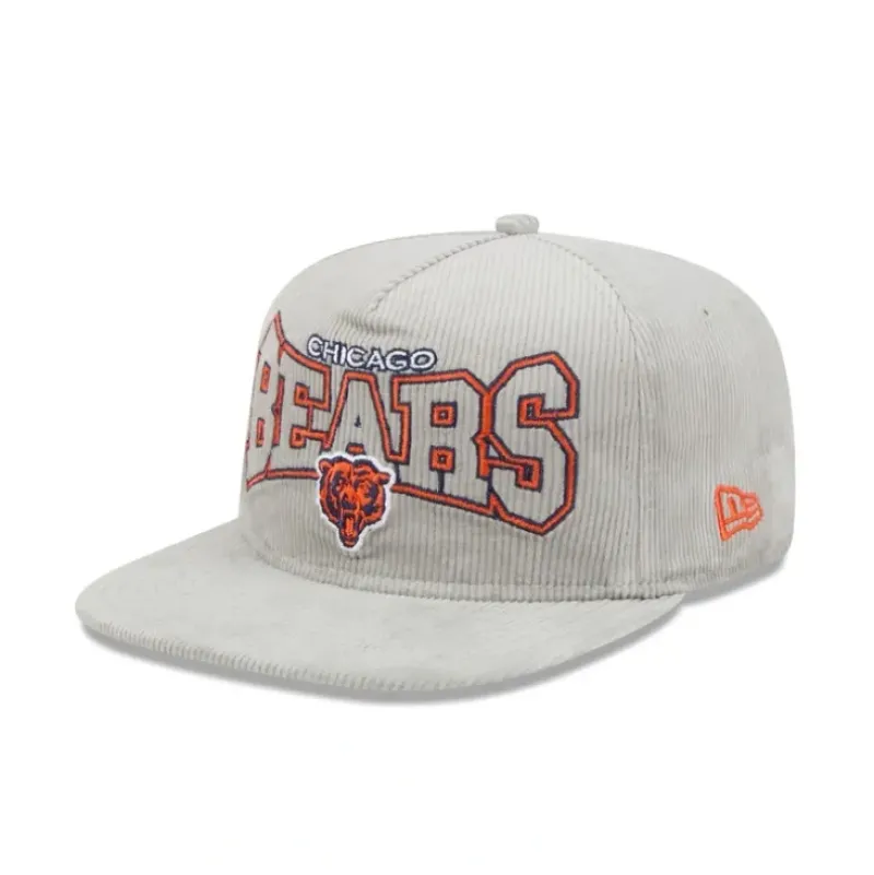 Online Chicago Bears Alt Gray Cord Golfer Hat - KTGCaps - Baseball caps for various teams, purchased online at a discount Caps