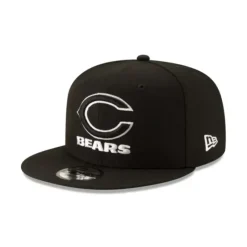 Cheap Chicago Bears Black amp White 9FIFTY Snapback Hat - KTGCaps - Baseball caps for various teams, purchased online at a discount Caps