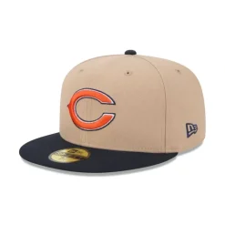 New Chicago Bears Camel 59FIFTY Fitted Hat - KTGCaps - Baseball caps for various teams, purchased online at a discount Caps