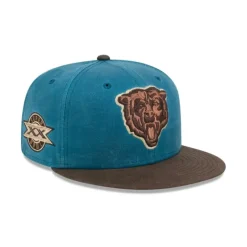 Discount Chicago Bears Indigo 59FIFTY Fitted Hat - KTGCaps - Baseball caps for various teams, purchased online at a discount Caps