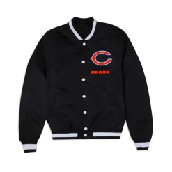 Store Chicago Bears Logo Select Black Jacket - KTGCaps - Baseball caps for various teams, purchased online at a discount Caps