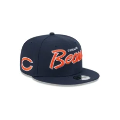 Fashion Chicago Bears Script Kids 9FIFTY Snapback Hat - KTGCaps - Baseball caps for various teams, purchased online at a discount Caps
