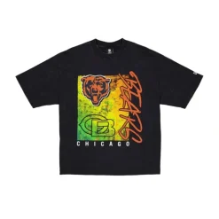 Fashion Chicago Bears Sport Classics Boxy Black TShirt - KTGCaps - Baseball caps for various teams, purchased online at a discount Caps