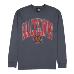 Discount Chicago Blackhawks Oversized Essentials Long Sleeve TShirt - KTGCaps - Baseball caps for various teams, purchased online at a discount Caps