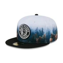 Clearance Chicago Blackhawks Photoreal 59FIFTY Fitted Hat - KTGCaps - Baseball caps for various teams, purchased online at a discount Caps