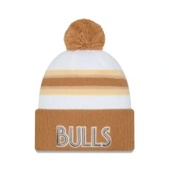 New Chicago Bulls 2024 City Edition Pom Knit Hat - KTGCaps - Baseball caps for various teams, purchased online at a discount Caps