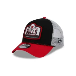 Fashion Chicago Bulls 2024 Rally Drive 9FORTY AFrame Trucker Hat - KTGCaps - Baseball caps for various teams, purchased online at a discount Caps