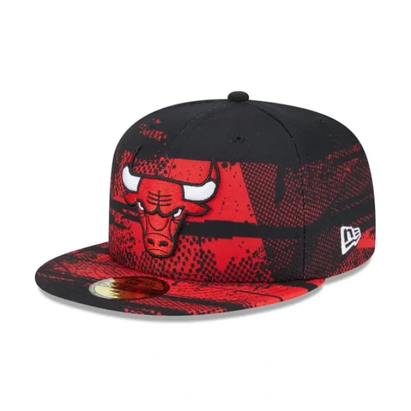 Store Chicago Bulls 2024 TipOff 59FIFTY Fitted Hat - KTGCaps - Baseball caps for various teams, purchased online at a discount Caps