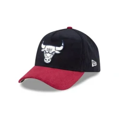Sale Chicago Bulls Navy Corduroy 9FORTY AFrame Snapback Hat - KTGCaps - Baseball caps for various teams, purchased online at a discount Caps
