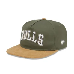 Flash Sale Chicago Bulls Olive Green Golfer Hat - KTGCaps - Baseball caps for various teams, purchased online at a discount Caps