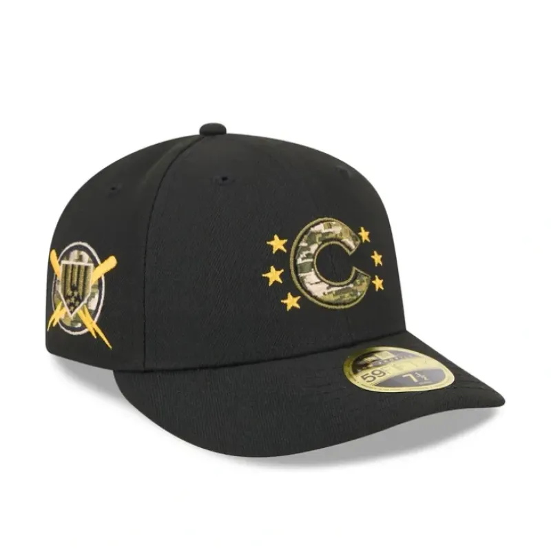 Hot Chicago Cubs Armed Forces Day 2024 Low Profile 59FIFTY Fitted Hat - KTGCaps - Baseball caps for various teams, purchased online at a discount Caps