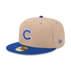 Discount Chicago Cubs Camel 59FIFTY Fitted Hat - KTGCaps - Baseball caps for various teams, purchased online at a discount Caps