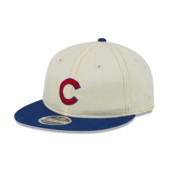 Discount Chicago Cubs Chrome Denim Retro Crown 9FIFTY Adjustable Hat - KTGCaps - Baseball caps for various teams, purchased online at a discount Caps
